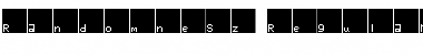 Randomnesz Regular Font