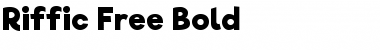 Riffic Free Bold Font