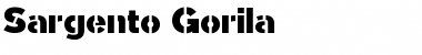 Download Sargento Gorila Font Download Sargento Gorila Font