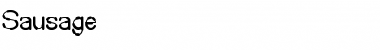 Download Sausage Font