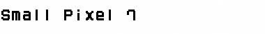 Small Pixel7 Regular Font