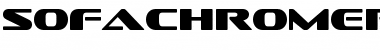 Sofachrome Regular Font