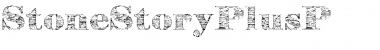 StoneStoryPlusP Regular Font