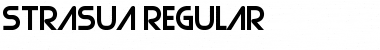 Strasua Regular Font