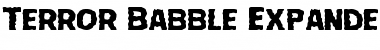 Terror Babble Expanded Font