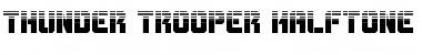 Thunder Trooper Halftone Regular Font