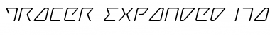 Download Tracer Expanded Italic Font