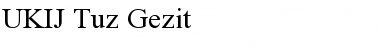 Download UKIJ Tuz Gezit Font