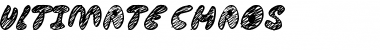 Ultimate Chaos Regular Font