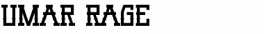 Umar Rage Font