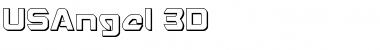 USAngel 3D Regular Font