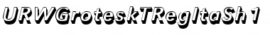 Download URWGroteskTRegItaSh1 Font Download URWGroteskTRegItaSh1 Font