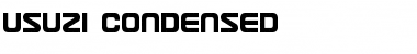 Usuzi Condensed Condensed Font