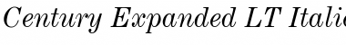 CenturyExpanded LT Italic