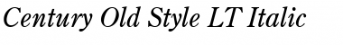 CenturyOldStyle LT Font