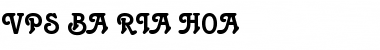 VPS Ba Ria Hoa Regular Font