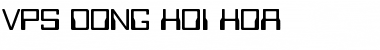 VPS Dong Hoi Hoa Regular Font