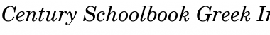 CentSchbkGreek BT Font
