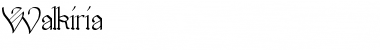 Download Walkiria Font Download Walkiria Font