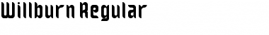 Willburn Regular Font