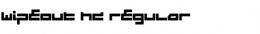 Wipeout HD Regular Font