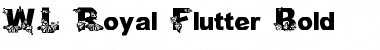 WL Royal Flutter Bold Font