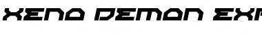 Download Xeno-Demon Expanded Italic Font