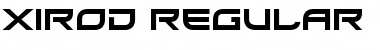 Xirod Regular Font