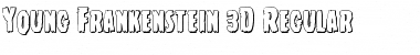 Young Frankenstein 3D Regular Font