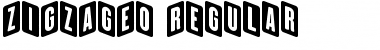 ZiGzAgEo Regular Font