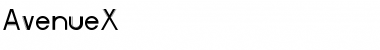 Download AvenueX Font Download AvenueX Font