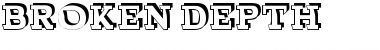 BROKEN DEPTH demo Font