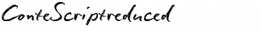 Download ContΠScript reduced Font