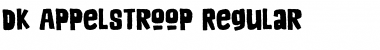 Download DK Appelstroop Font