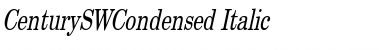 CenturySWCondensed Font