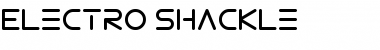 Electro Shackle Font