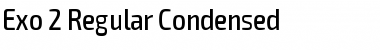 Exo 2 Regular Condensed Font