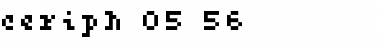 Download ceriph 05_56 Font