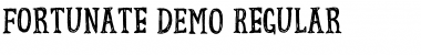 Download Fortunate DEMO Font Download Fortunate DEMO Font