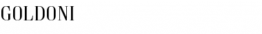 Download Goldoni Font Download Goldoni Font