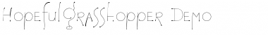 HopefulGrasshopper Demo Font