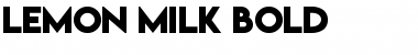 Lemon/Milk Bold Font