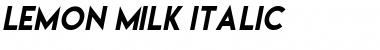 Lemon/Milk Font