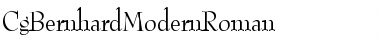 CgBernhardModernRoman Font