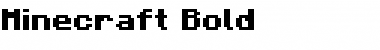 Minecraft Bold Font