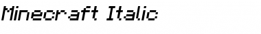 Minecraft Italic