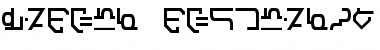 Modern Destronic Font