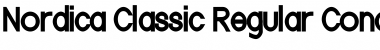 Nordica Plus NordicaClassicRgCond Font