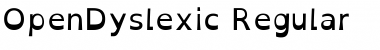 OpenDyslexic Font
