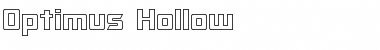 Optimus Hollow Font